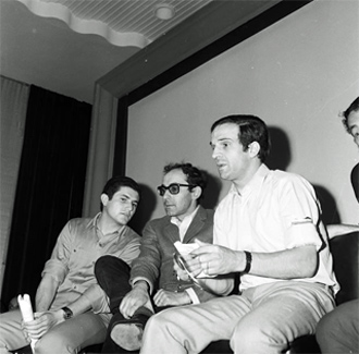 Lelouch, Godard e Truffaut em Maio de 1968
