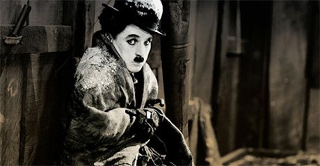 Chaplin em A Quimera do Ouro